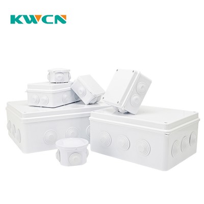 Outdoor IP65 Plastic PVC Waterproof Small Electric Cable Junction Box