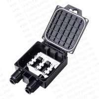 Hot Selling Solar Photovoltaic Junction Box 3 Rail PV Cell Box with Mc4 Connector and Cable for Solar Panel Fs0154